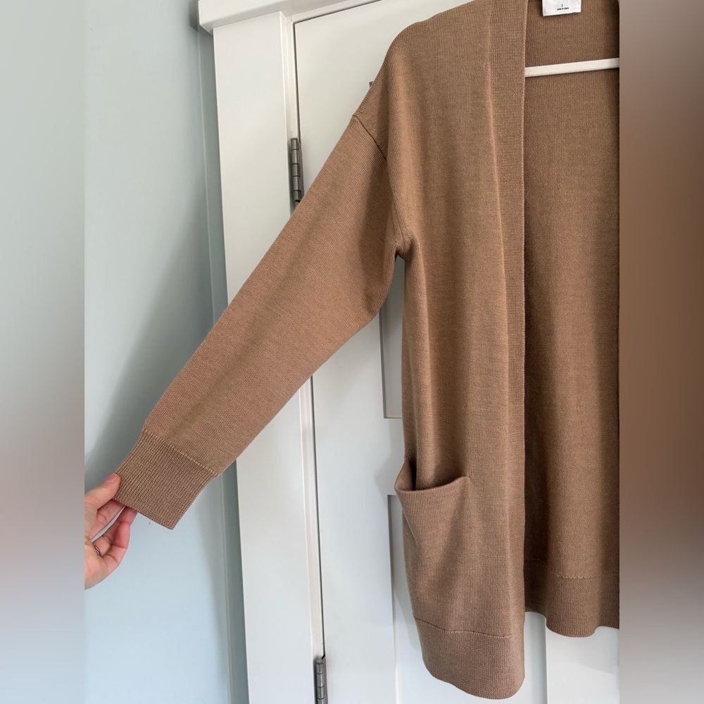 Aritzia Wilfred Merino Wool Cardigan Size SM - Picture 4 of 6